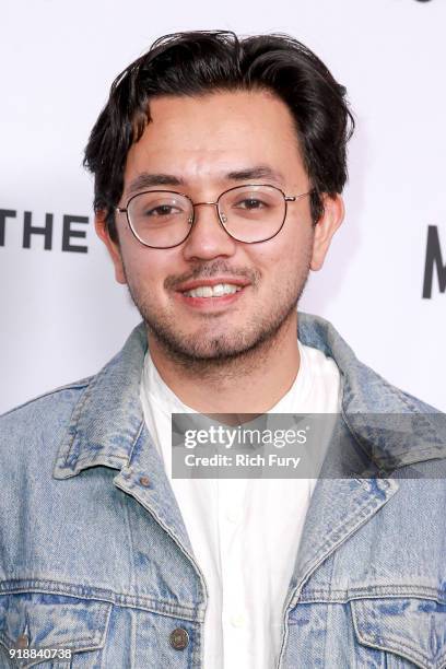 Dustin Nakao-Haider attends Magnify and Fox Sports Films' "Shot In The Dark" premiere documentary screening and panel discussion at Pacific Design...