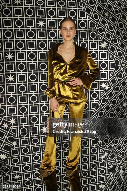 Alicia von Rittberg during the Bulgari 'RVLE YOUR NIGHT' event during the 68th Berlinale International Film Festival on February 15, 2018 in Berlin,...