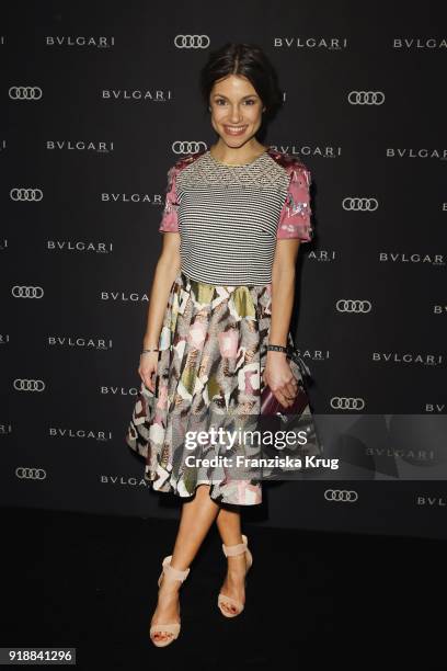 Anna Julia Kapfelsperger during the Bulgari 'RVLE YOUR NIGHT' event during the 68th Berlinale International Film Festival on February 15, 2018 in...