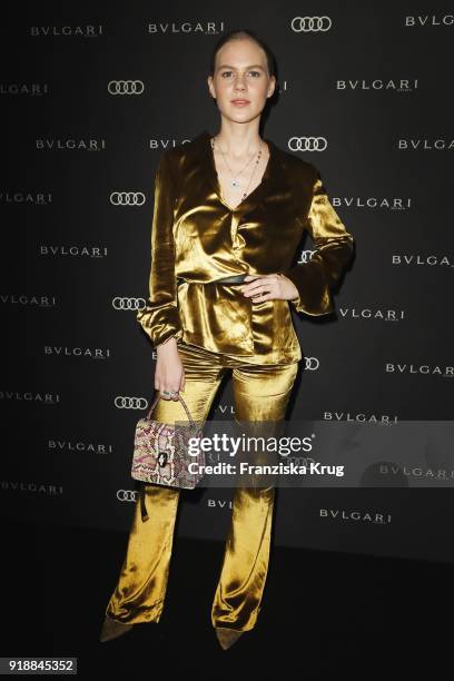 Alicia von Rittberg during the Bulgari 'RVLE YOUR NIGHT' event during the 68th Berlinale International Film Festival on February 15, 2018 in Berlin,...