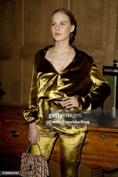 Alicia von Rittberg during the Bulgari 'RVLE YOUR NIGHT' event during the 68th Berlinale International Film Festival on February 15, 2018 in Berlin,...