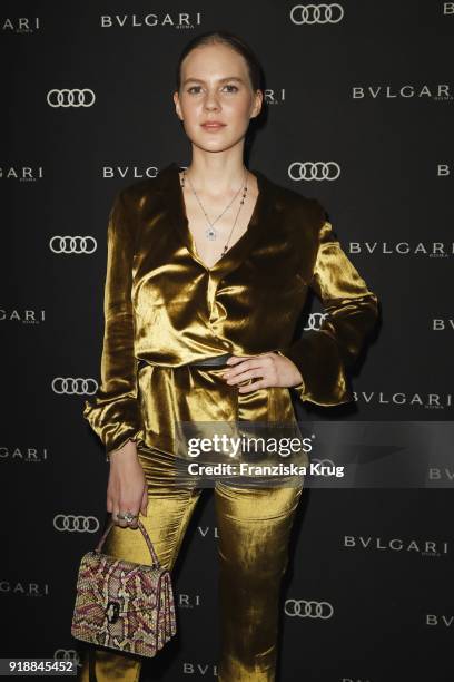 Alicia von Rittberg during the Bulgari 'RVLE YOUR NIGHT' event during the 68th Berlinale International Film Festival on February 15, 2018 in Berlin,...