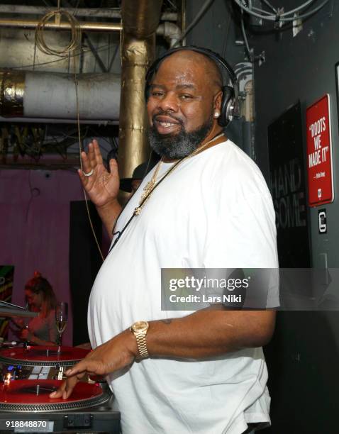 Biz Markie attends as Saks and Good Luck Dry Cleaners Host a Tribute to the Late Phife Dawg at Closing Party For Underground Art-Themed Speakeasy,...