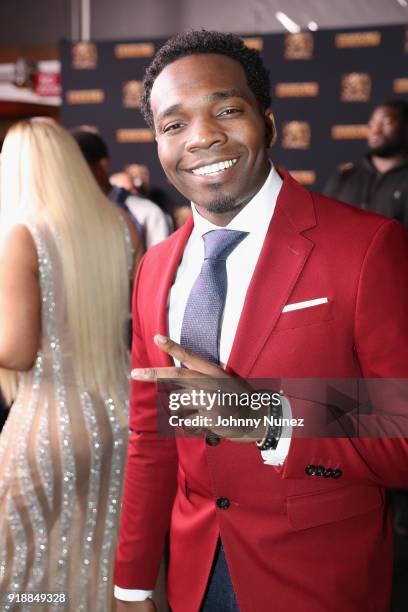 Jaquae attends the 2018 Global Spin Awards at The Novo by Microsoft on February 15, 2018 in Los Angeles, California.