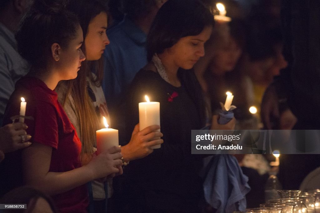Commemorative ceremony for Florida school shooting victims