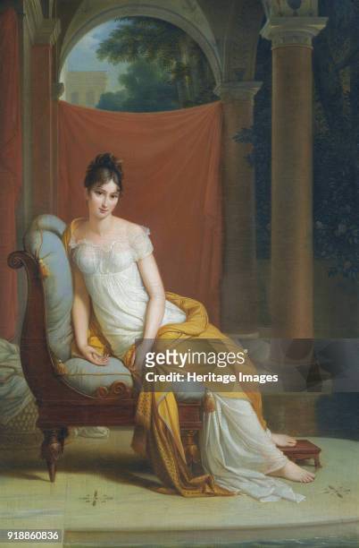 Portrait of Madame Récamier, née Julie Bernard , Private Collection.