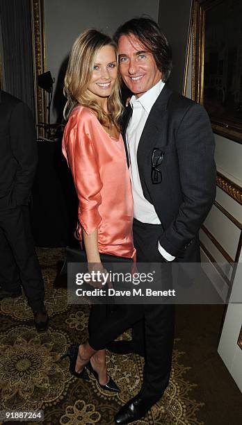 Malin and Tim Jeffries attend the Tatler 300th Anniversary Party, at Lancaster House on October 14, 2009 in London, England.