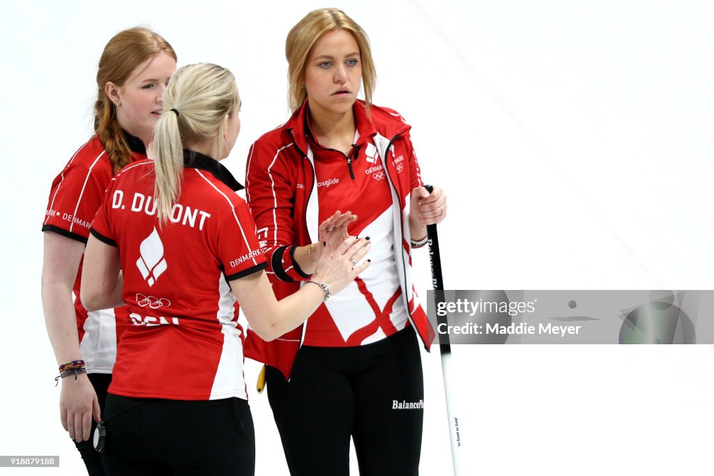 Curling - Winter Olympics Day 7