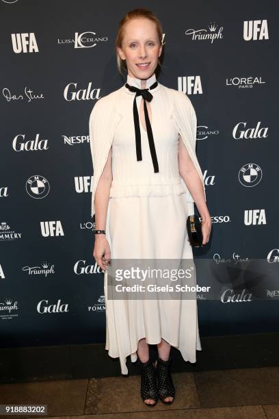 Susanne Wuest during the Berlin Opening Night by GALA and UFA Fiction at Das Stue on February 15, 2018 in Berlin, Germany.
