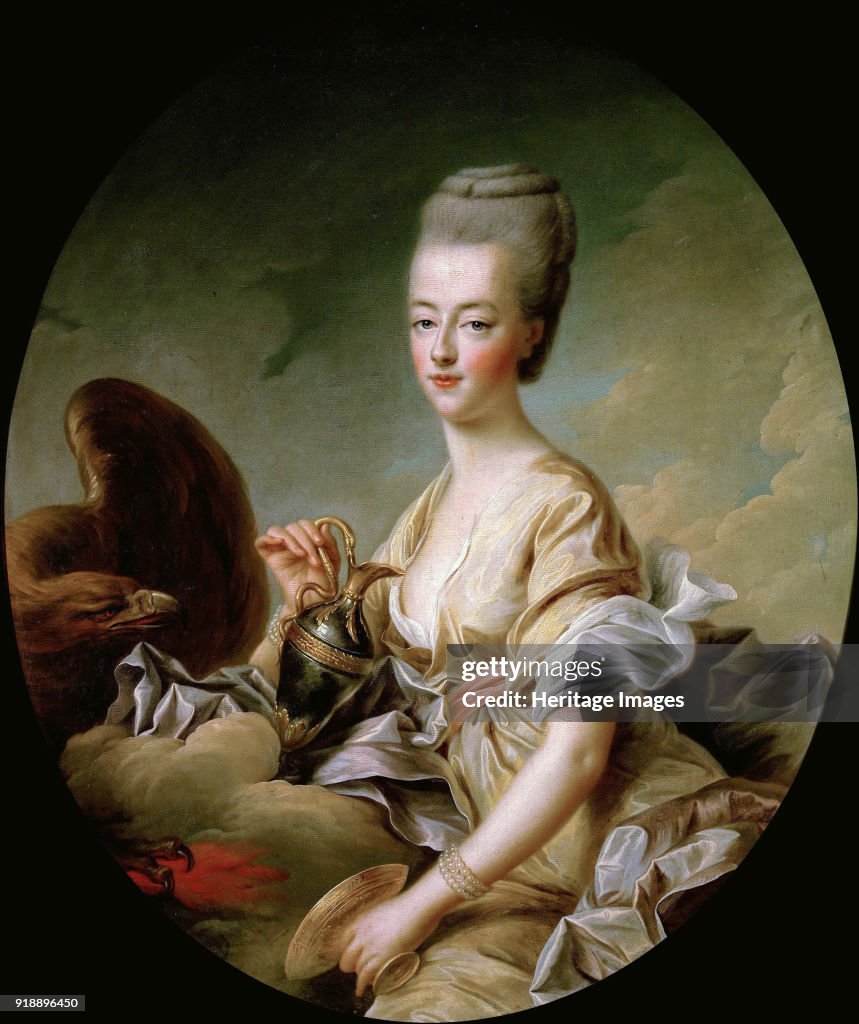 Portrait Of Queen Marie Antoinette (1755-1793) Als Hebe