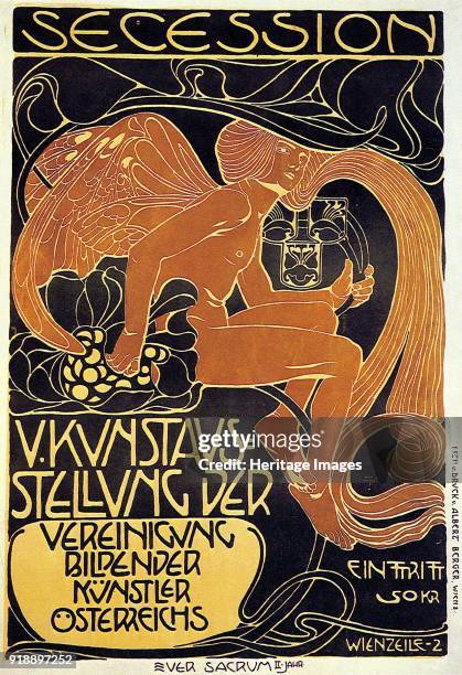 Secession Icon 46 Vienna Secession Poster Stock Photos, High-Res Pictures, and Images ...