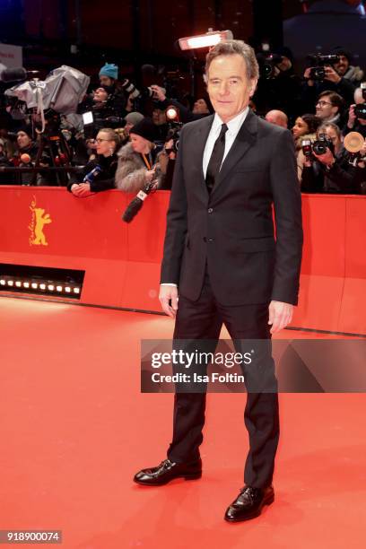 Actor Bryan Cranston attends the Opening Ceremony & 'Isle of Dogs' premiere during the 68th Berlinale International Film Festival Berlin at Berlinale...