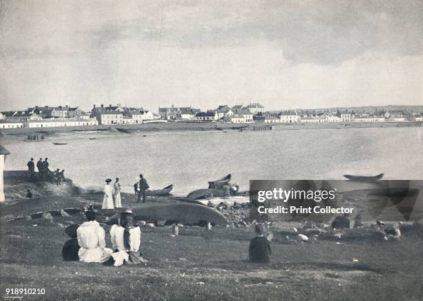 'Kilkee - Looking Across The Bay', 1895. From Round the Coast. [George Newnes Limited, London, 1895]Artist Unknown.