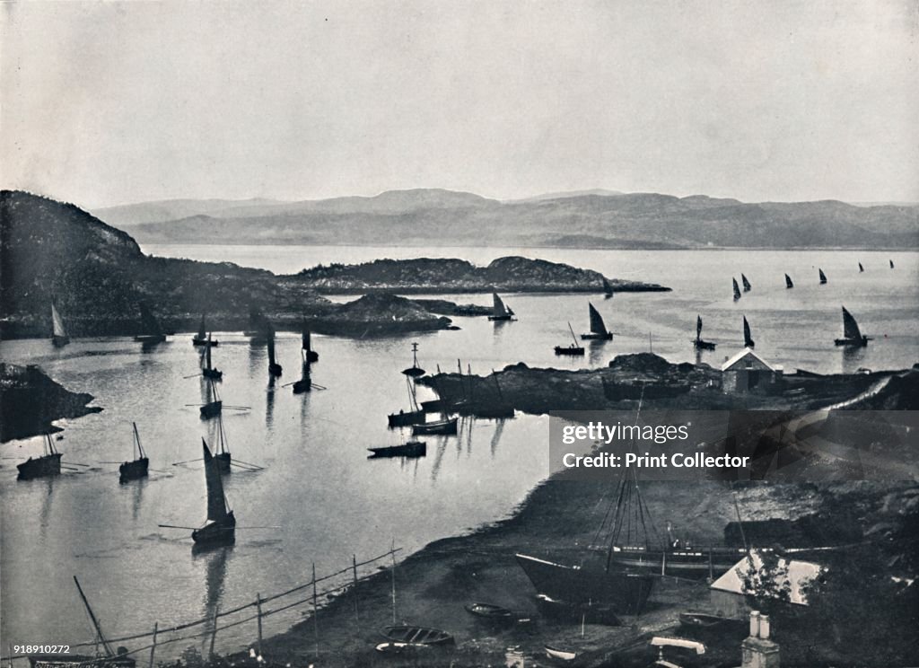 Tarbert Fish 'Tarbert - Fishing Boats Going Out', 1895. From Round the Coast ...