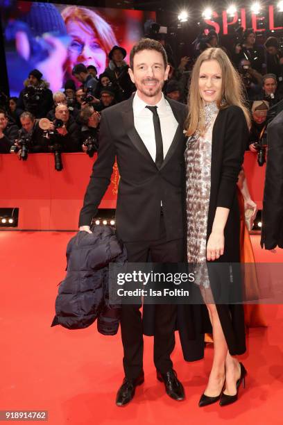 German film producer Oliver Berben and his wife Katrin Berben attend the Opening Ceremony & 'Isle of Dogs' premiere during the 68th Berlinale...