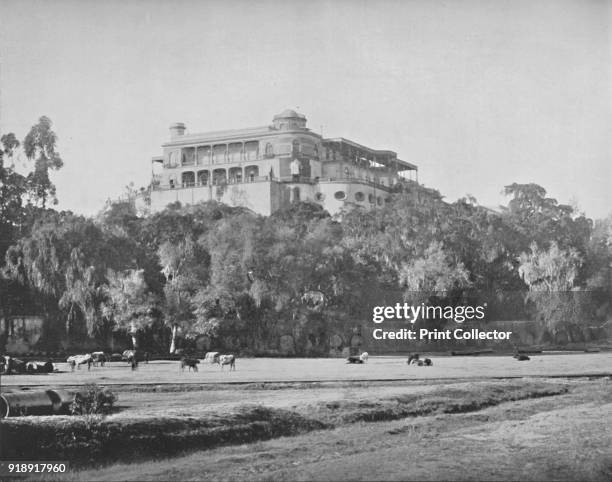 'Chapultepec', 19th century. From The Colonial Portfolio. [The Werner Company, London]Artist Unknown.