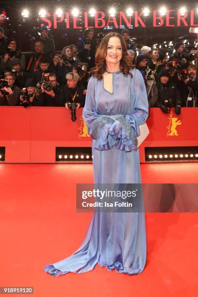 German actress Natalia Woerner attends the Opening Ceremony & 'Isle of Dogs' premiere during the 68th Berlinale International Film Festival Berlin at...