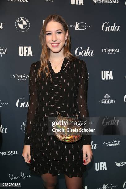 Alana Siegel during the Berlin Opening Night by GALA and UFA Fiction at Das Stue on February 15, 2018 in Berlin, Germany.