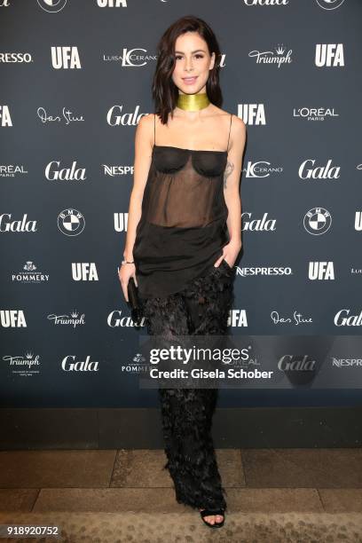 Lena Meyer-Landrut during the Berlin Opening Night by GALA and UFA Fiction at "Das Stue" Hotel on February 15, 2018 in Berlin, Germany.