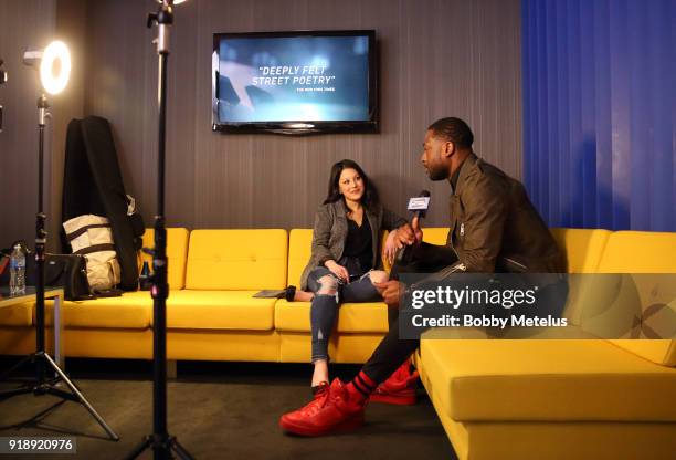 Los Angeles, CA Dwyane Wade is seen at the premiere of "Shot In The Dark" during NBA All-Star Weekend on February 15, 2018 in Los Angeles, California.