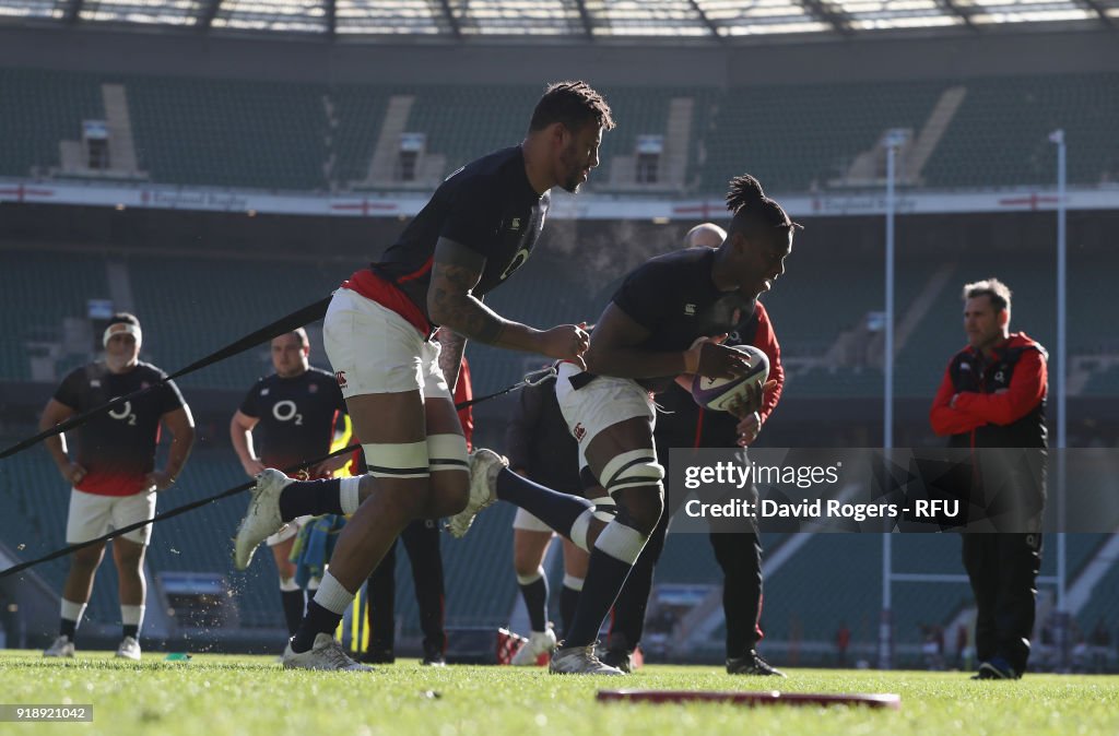 England Open Training Session