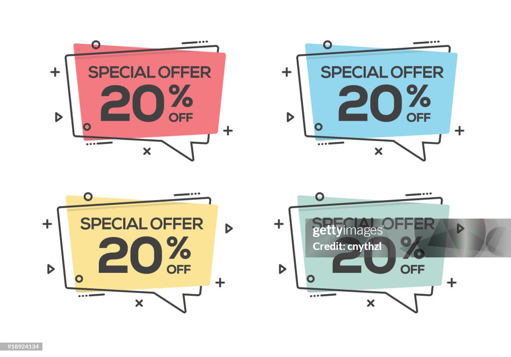 SPECIAL OFFER TWENTY PERCENT OFF WEB BANNER