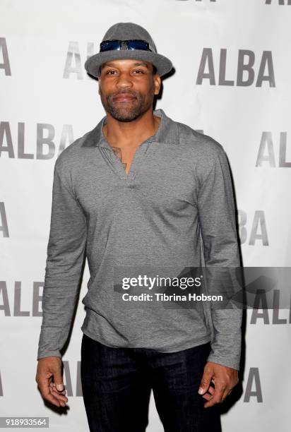 Robert Griffith attends Jhoanna Alba's NBA All Star ALBA Women's Collection Mixer on February 15, 2018 in Los Angeles, California.