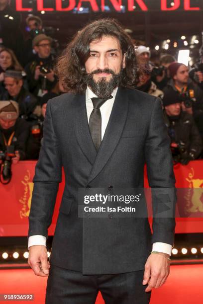 Actor Numan Acar attends the Opening Ceremony & 'Isle of Dogs' premiere during the 68th Berlinale International Film Festival Berlin at Berlinale...