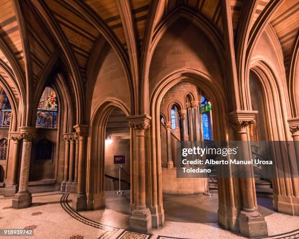 england, manchester, town hall - manchester town hall stockfoto's en -beelden