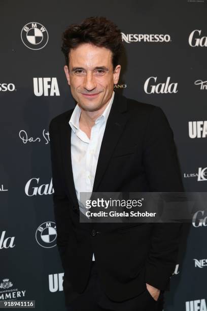 Oliver Mommsen during the Berlin Opening Night by GALA and UFA Fiction at Das Stue on February 15, 2018 in Berlin, Germany.