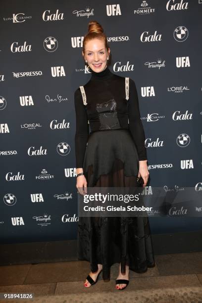 During the Berlin Opening Night by GALA and UFA Fiction at "Das Stue" Hotel on February 15, 2018 in Berlin, Germany.