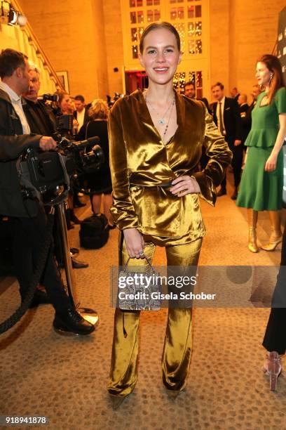 Alicia von Rittberg during the Berlin Opening Night by GALA and UFA Fiction at Das Stue on February 15, 2018 in Berlin, Germany.