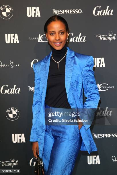 Sara Nuru during the Berlin Opening Night by GALA and UFA Fiction at Das Stue on February 15, 2018 in Berlin, Germany.