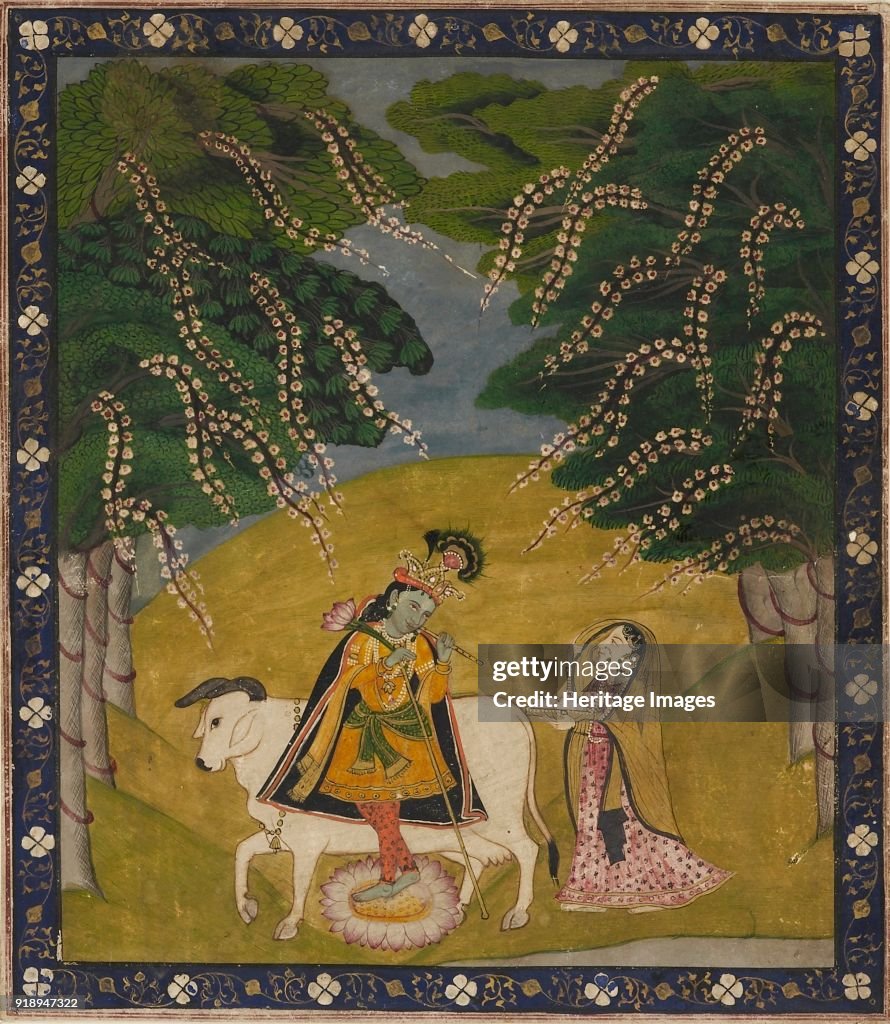 Krishna Being Offered Cakes