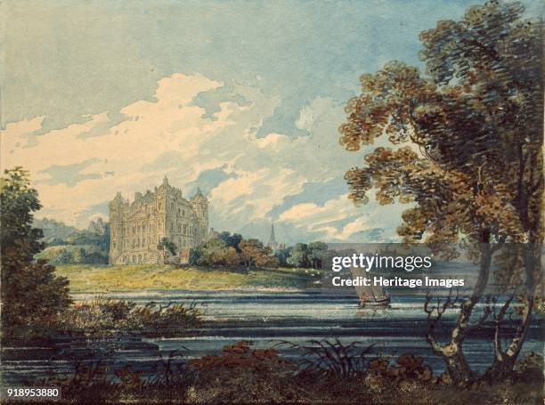 Duff House, Banff, 1794. Dimensions: height x width: sheet 12.8 x 16.9 cm