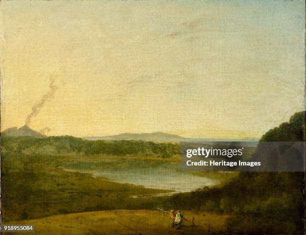 The Lago di Agnano, circa 1752. Dimensions: height x width x depth: 43 x 55 cm