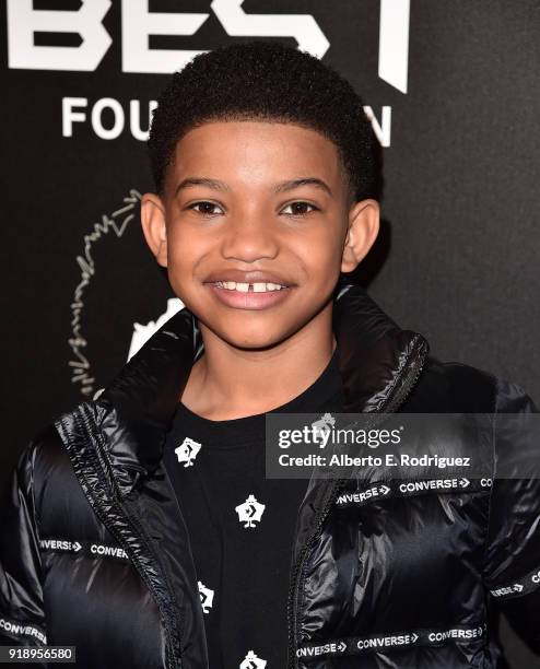 Lonnie Chavis attends the 2018 Rookie USA Show at Milk Studios on February 15, 2018 in Los Angeles, California.