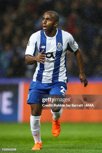 Ricardo Pereira of FC Porto during the UEFA Champions League Round of 16 First Leg match between FC Porto and Liverpool at Estadio do Dragao on...