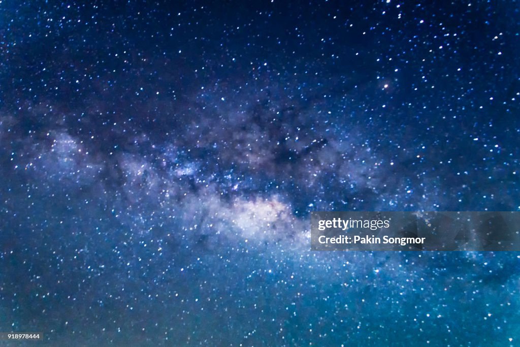 Night scene milky way background