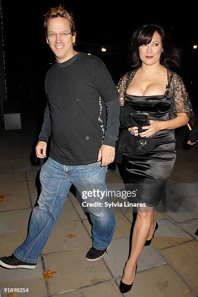 Actress Jennifer Tilly and poker player Phil Laak attend the Opening Gala for The Times BFI London Film Festival after party for the premiere of...
