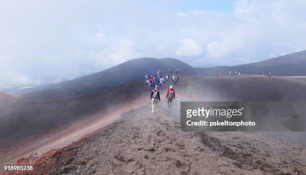 mount etna 1 - etna stock pictures, royalty-free photos & images