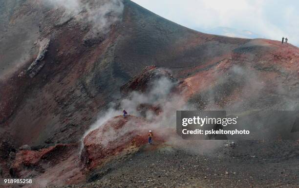 mount etna 3 - etna stock pictures, royalty-free photos & images