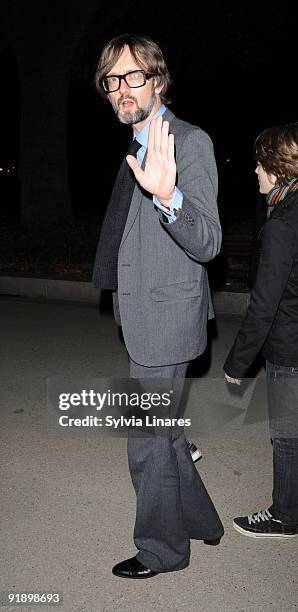 Musician Jarvis Cocker attends the Opening Gala for The Times BFI London Film Festival after party for the premiere of 'Fantastic Mr. Fox' held at...