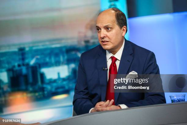 Said Haidar, chief executive officer of Haidar Capital Management, speaks during a Bloomberg Television interview in New York, U.S., on Friday, Feb....