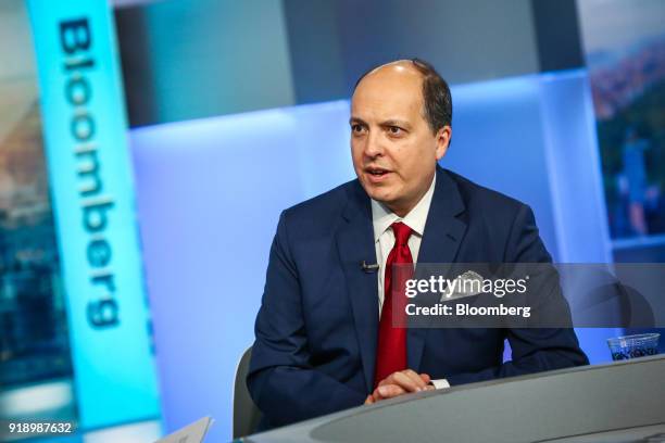 Said Haidar, chief executive officer of Haidar Capital Management, speaks during a Bloomberg Television interview in New York, U.S., on Friday, Feb....