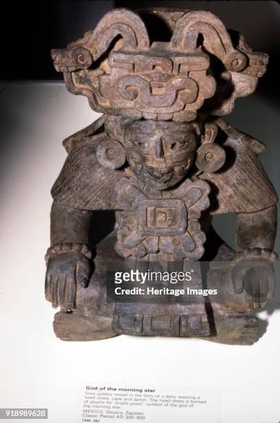 God of the Morning Star, Mexico. Quetzalcoatl was often considered the god of the morning star, and his twin brother Xolotl was the evening star...