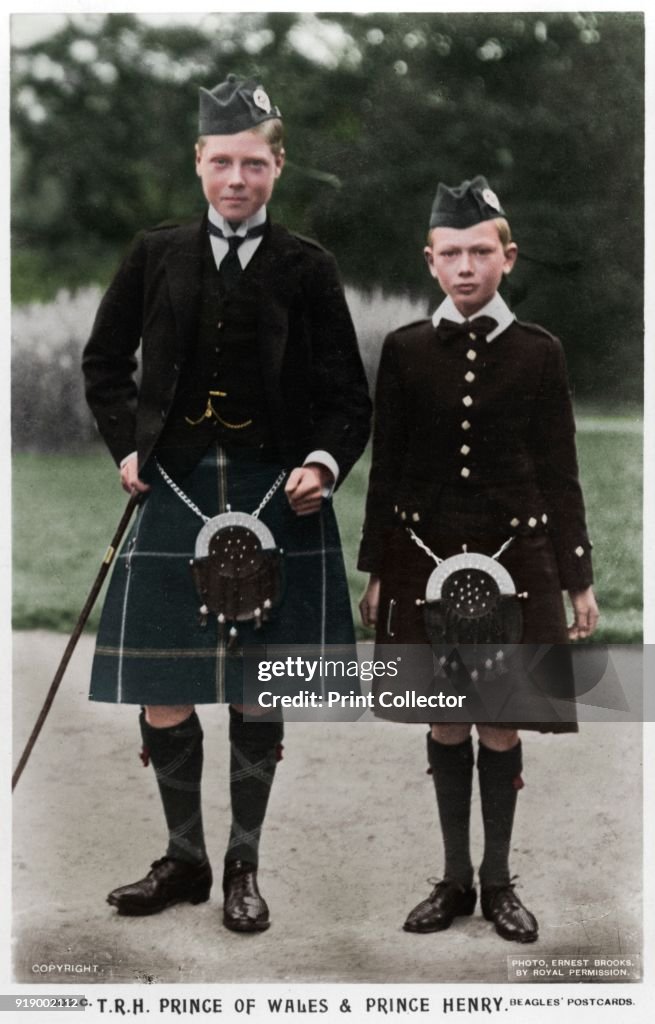 The Prince Of Wales And Prince Henry