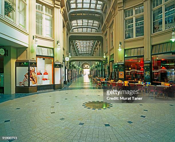shopping arcade - mall interior stock pictures, royalty-free photos & images