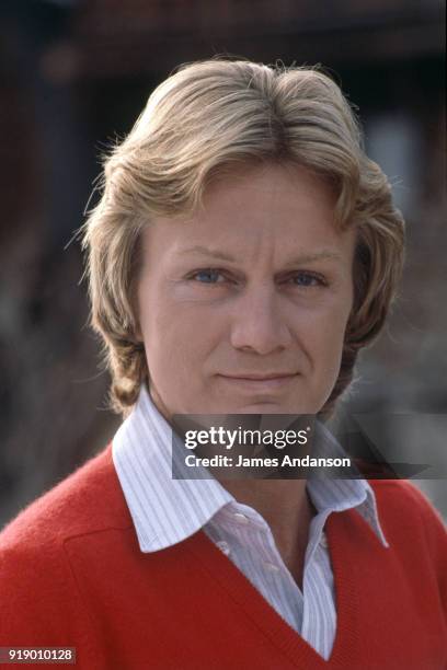 French singer Claude Francois in Leysin, Switzerland where he is airing a tv show for the BBC, one day before his death, 10th March 1978