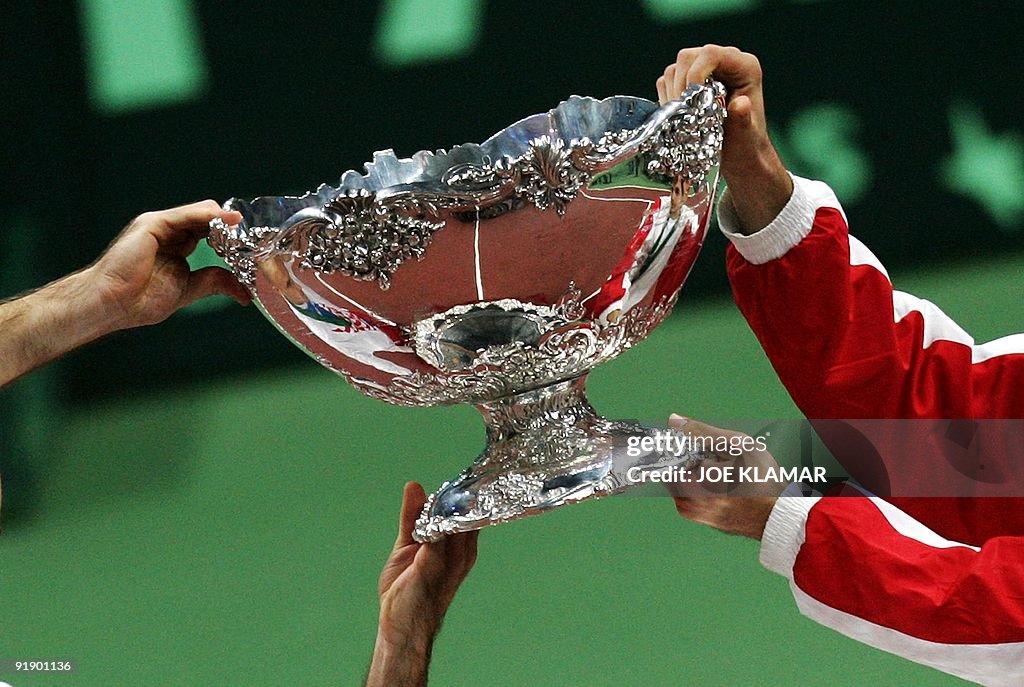 Croatian players Ivan Ljubicic and Mario